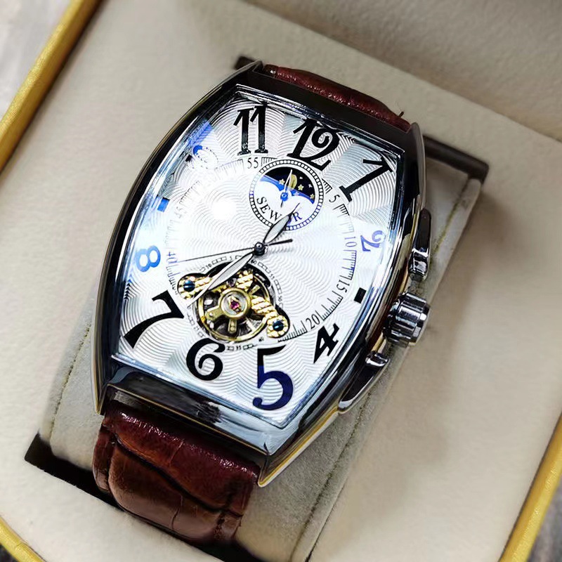 Seiko Watch Prospex - SEWOR Cơ Nam Vàng Tourbillon Đồng