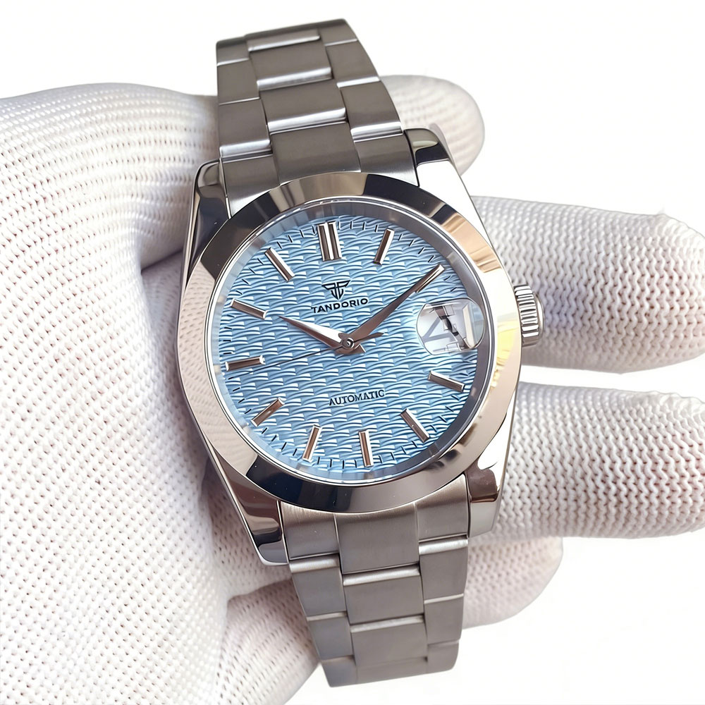 Stainless Bracelet Diver - White Black Blue Dial 36mm 39mm