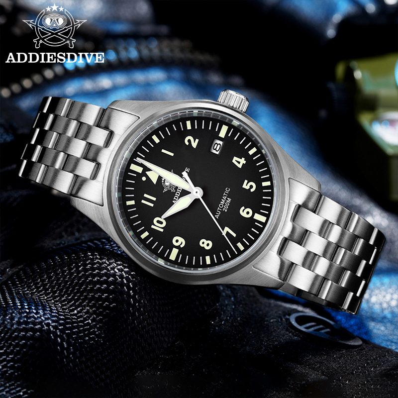 ADDIESDIVE Men's Watch Sport A - đánh giá và giá Stainless Bracelet Diver