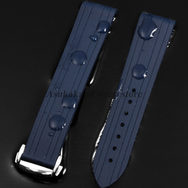 Curved End Rubber Silicone Wat - đánh giá và giá Omega Watch Seamaster