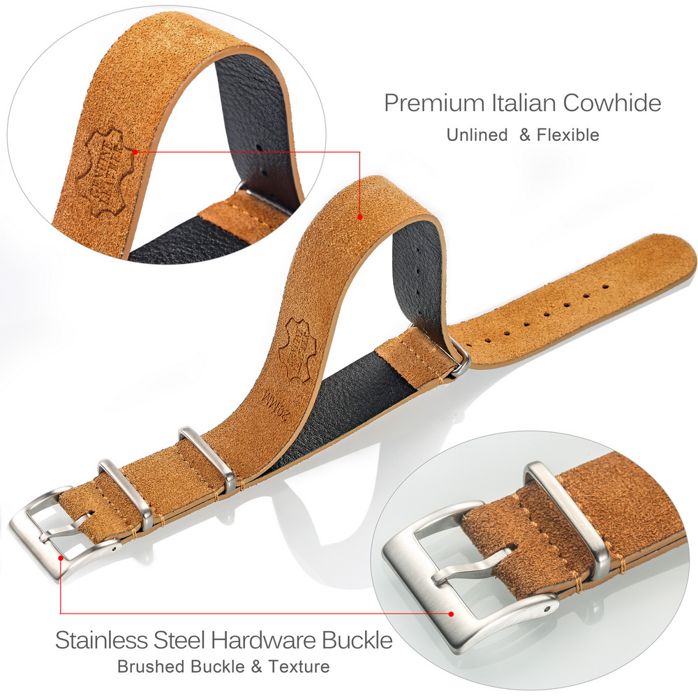 HEMSUT Chính Hãng Dây Da Dây D - đánh giá và giá Tropic Strap Vintage