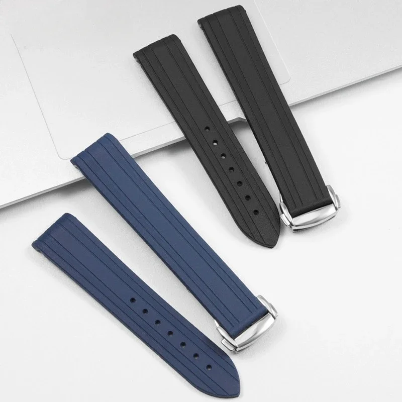 20mm Curved End Rubber Silicon - đánh giá và giá Omega Watch Seamaster