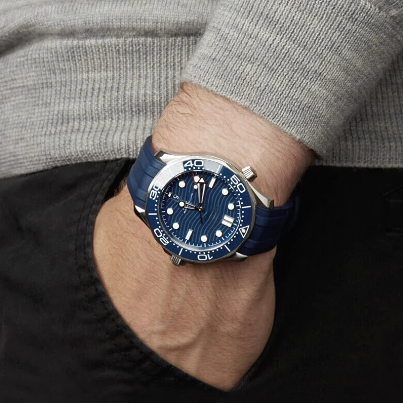 20mm Curved End Rubber Silicon - đánh giá và giá Omega Watch Seamaster
