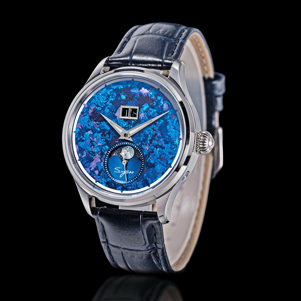 Sugess Watch of Men Moonphase  - đánh giá và giá Seiko Watch Presage