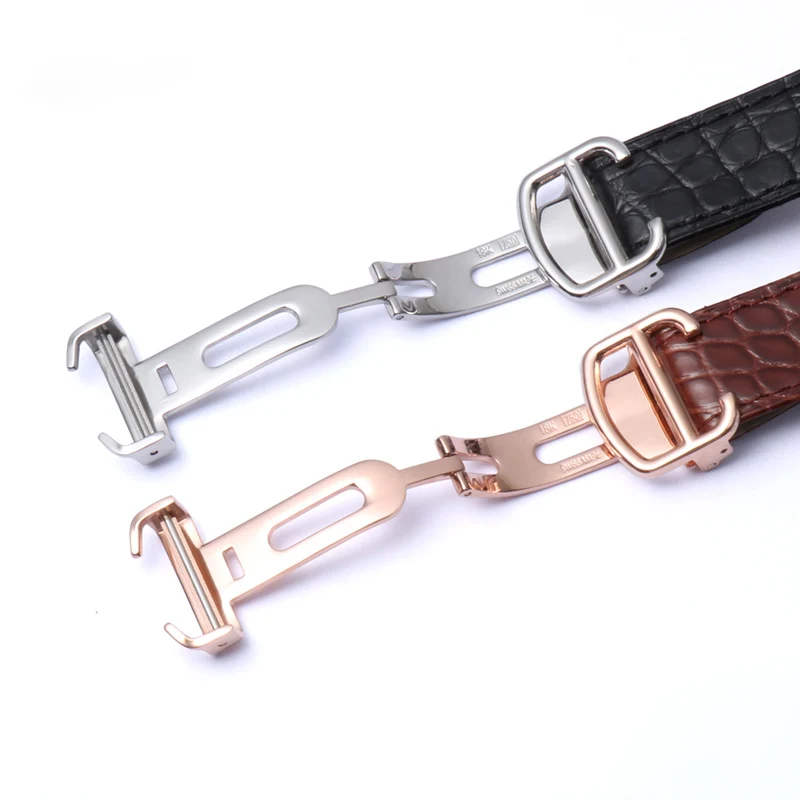 Alligator Genuine Leather Watc - đánh giá và giá Cartier Watch Santos