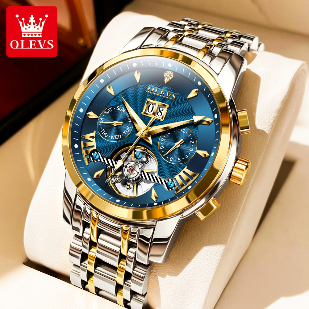 OLEVS 9965 Mens Watch Classic  - đánh giá và giá Rolex Watch Datejust