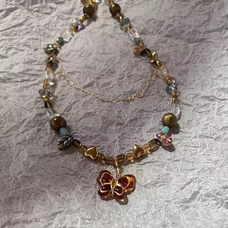 Boho Natural Tiger Eye Stone B - đánh giá và giá Butterfly Clasp Deployant